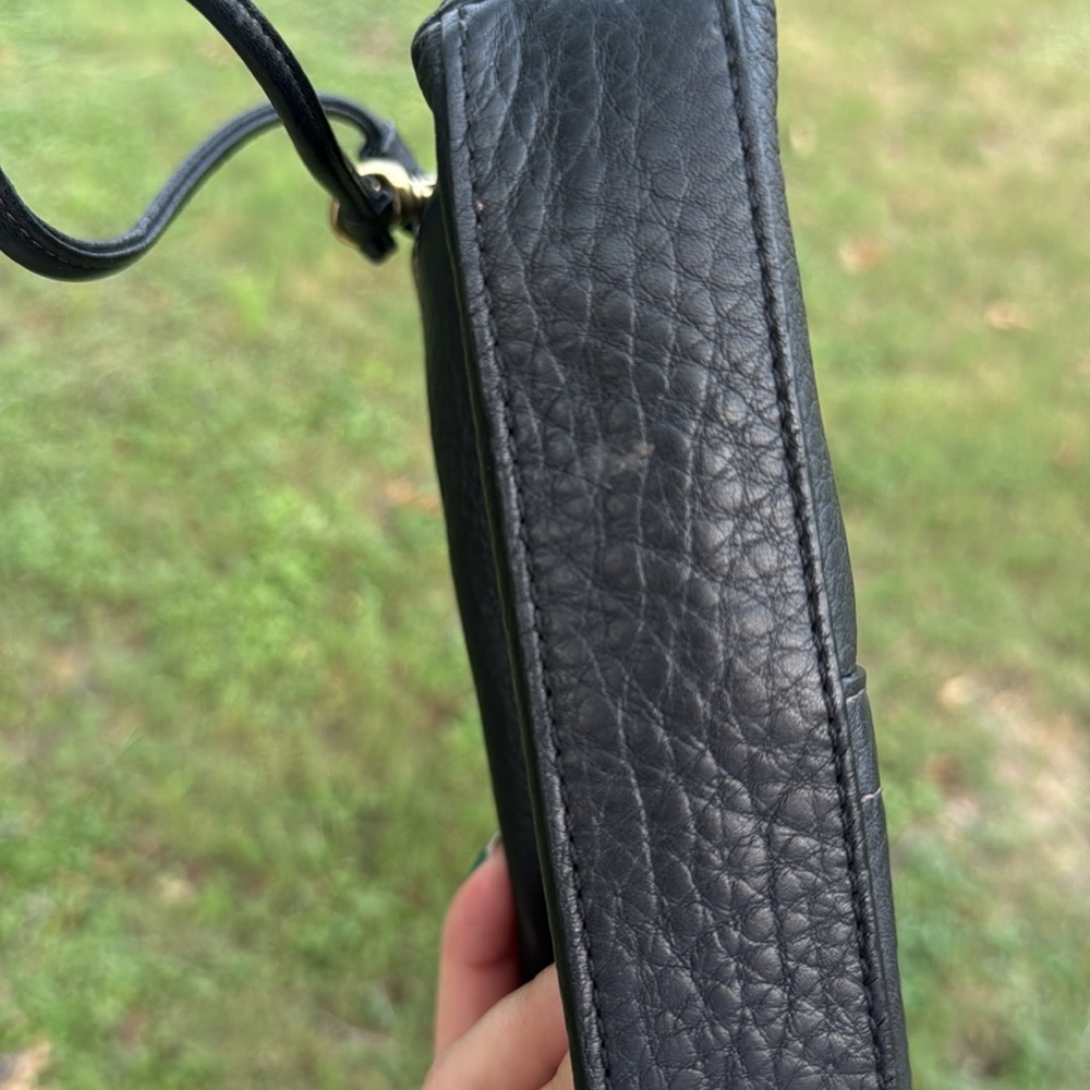 Coach turn lock wristlet clutch - Picture 7 of 7